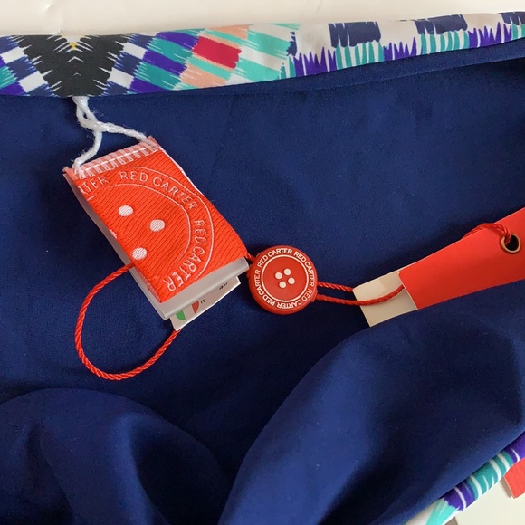 Red Carter | Reversible Patterned Bikini Bottoms NWT Size XS - Picture 3 of 7